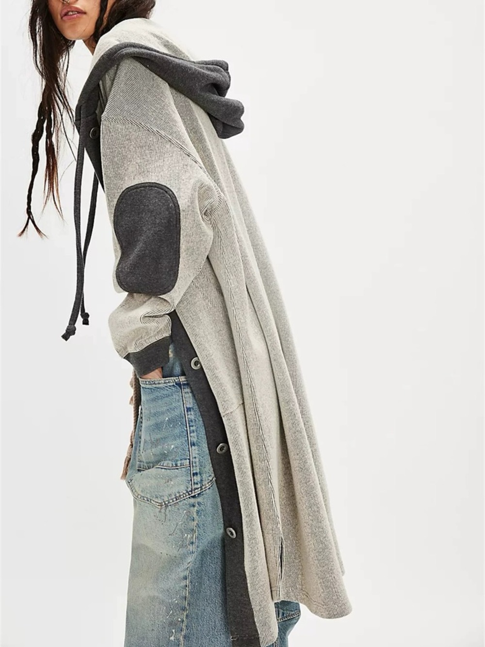 Free people Tomorrows Sweatshirt Cardigan